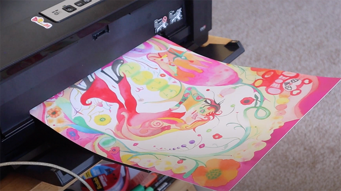 How to make art prints at home 🏠