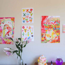 Load image into Gallery viewer, Pink Watercolor Dream Print
