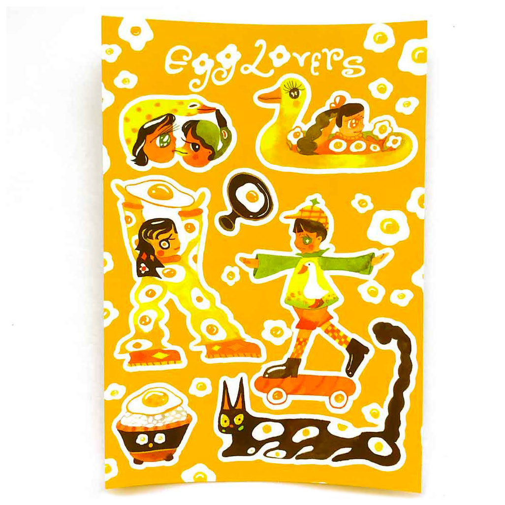 Egg Lovers Stickers