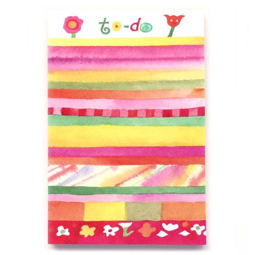 Cute notepads with colorful design