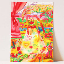 Load image into Gallery viewer, haejinduck Pink Dreamland Art Print 
