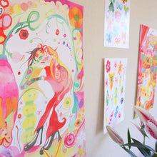 Load image into Gallery viewer, Lovers Garden Print
