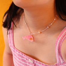 Load image into Gallery viewer, Pink Dolphin Necklace
